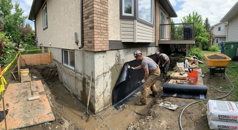 Basement Foundation Repair in South Glastonbury, CT