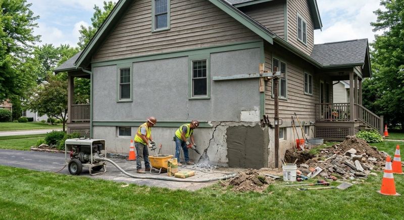 Building Foundation Repair in Berlin, CT