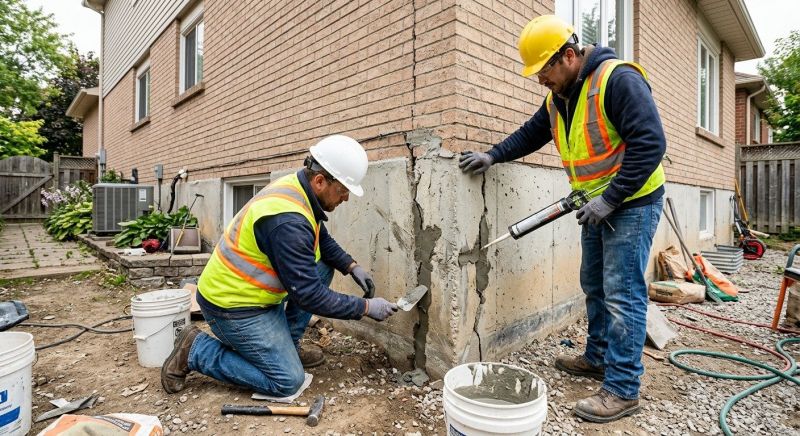 Building Foundation Repair in East Haddam, CT