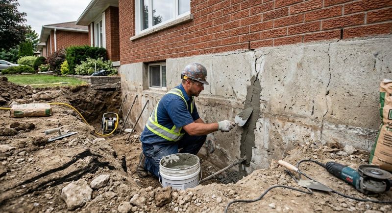 Building Foundation Repair in East Lyme, CT