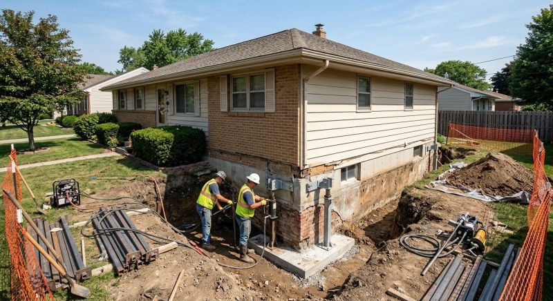 Building Foundation Repair in North Branford, CT