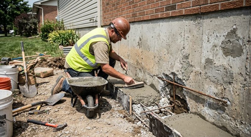 Concrete Foundation Repair in Cutchogue, NY