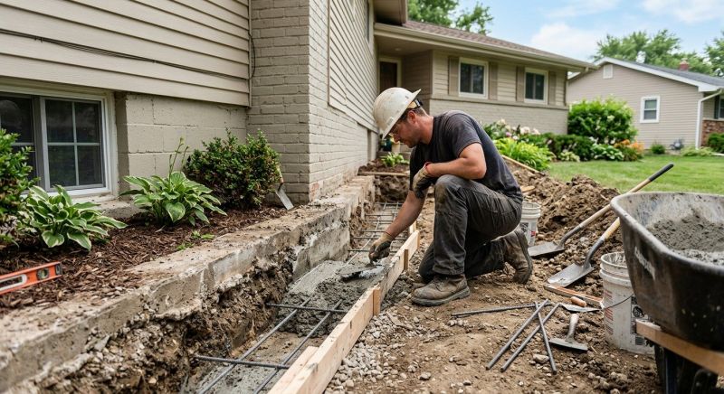 Concrete Foundation Repair in East Haddam, CT