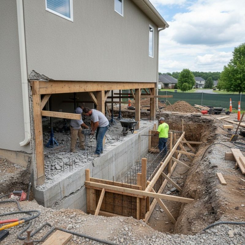 Concrete Foundation Repair in Hamden, CT