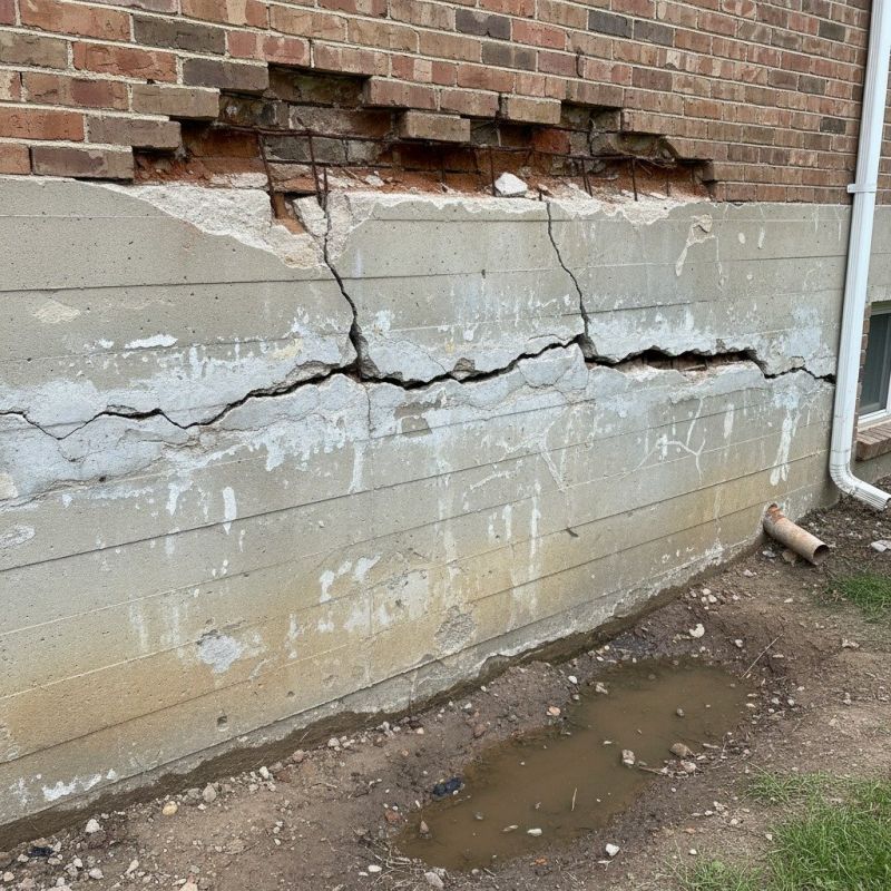 Cracked Foundation Repair in Guilford, CT