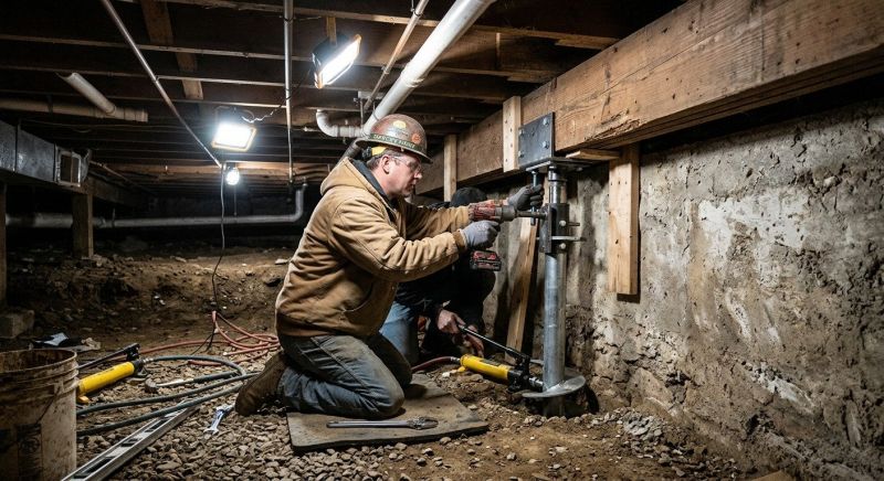 Crawlspace Foundation Repair in Meriden, CT