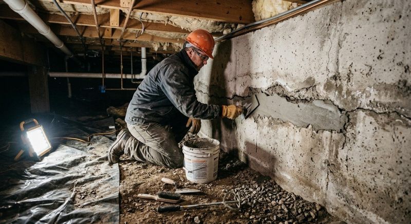 Crawlspace Foundation Repair in Old Saybrook, CT