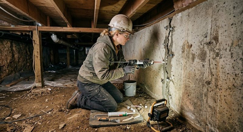 Crawlspace Repair in Guilford, CT