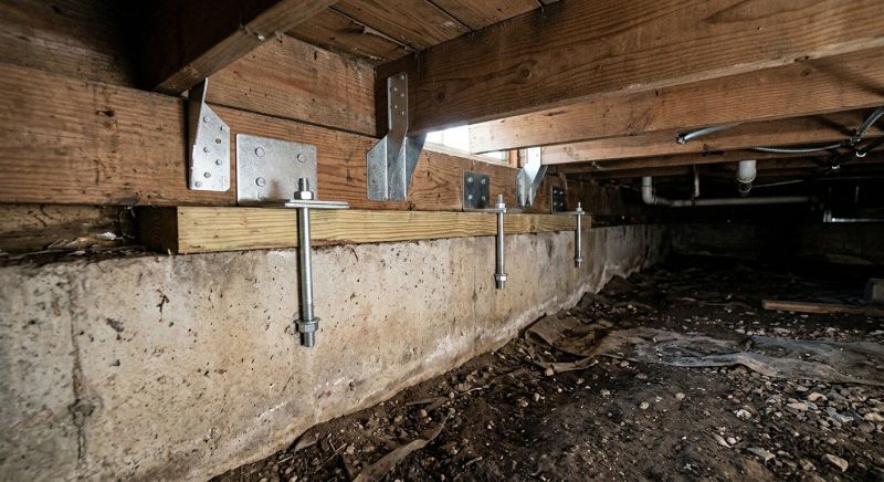Crawlspace Structural Repair in Guilford, CT