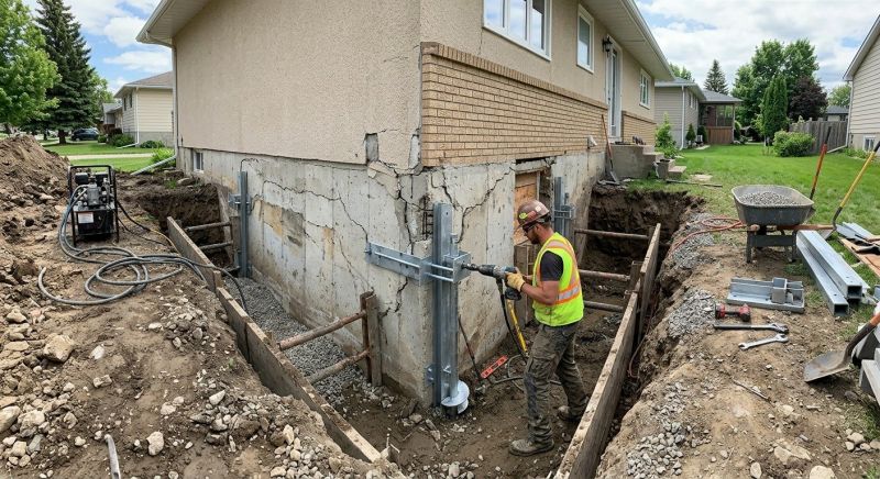 Crawlspace Structural Repair in Guilford, CT