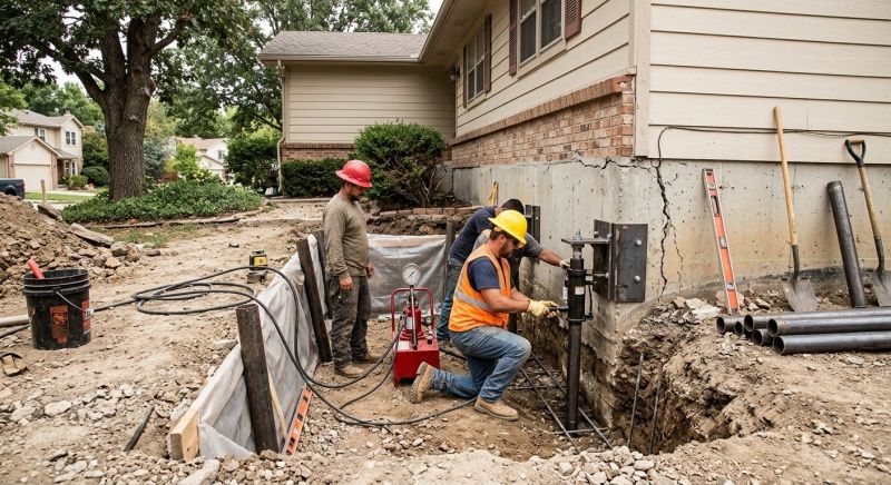 Deep Foundation Repair in Guilford, CT