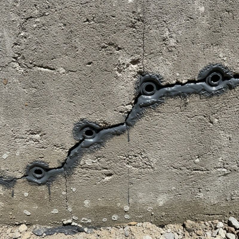 Foundation Crack Sealing in Guilford, CT