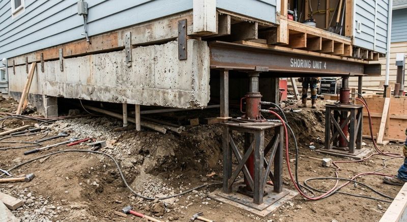 Foundation Jacking in Clinton, CT