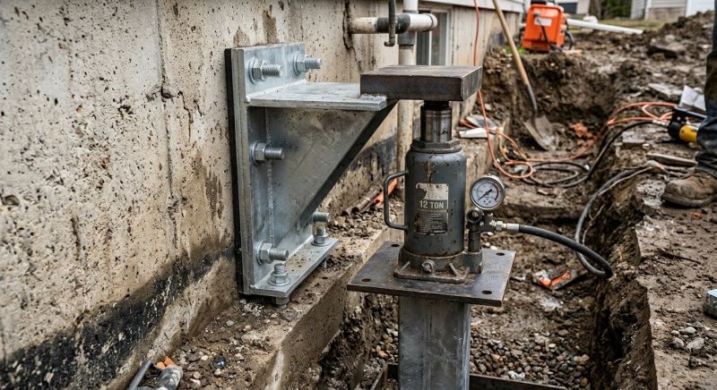Foundation Jacking in Middletown, CT