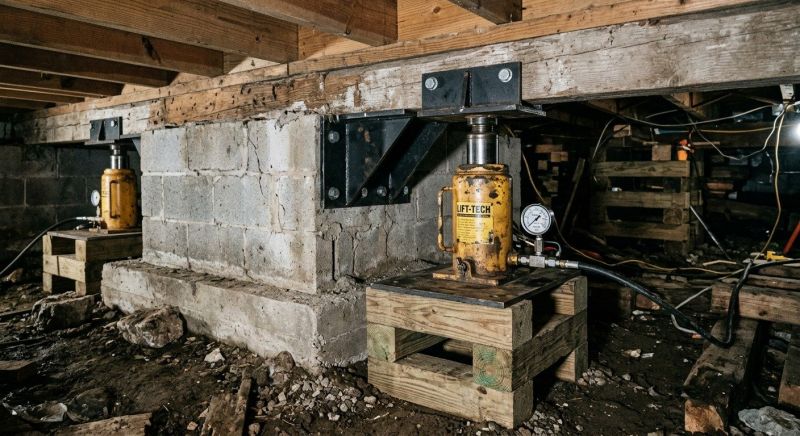 Foundation Jacking in New Haven County, CT