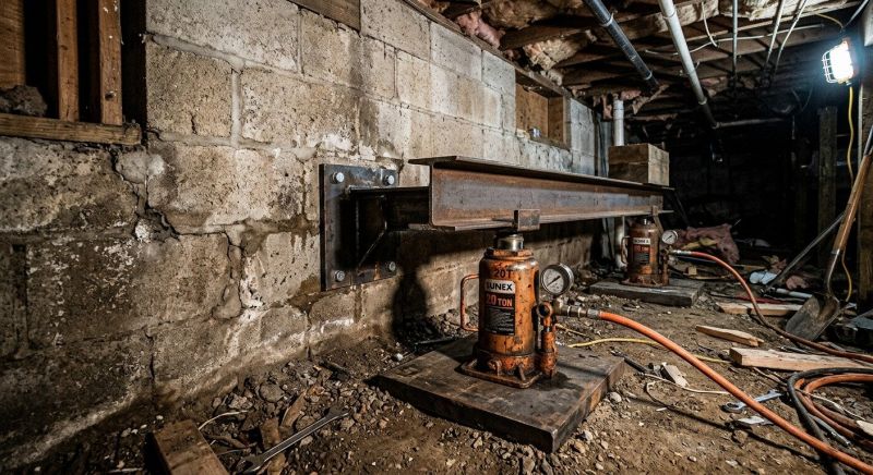 Foundation Jacking in Old Lyme, CT