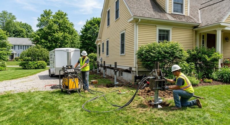 Foundation Lifting in Killingworth, CT