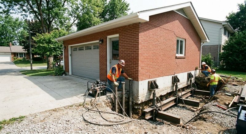 Foundation Lifting in North Branford, CT