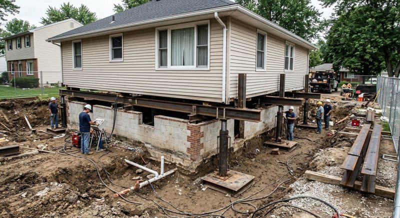 Foundation Lifting in Orange, CT