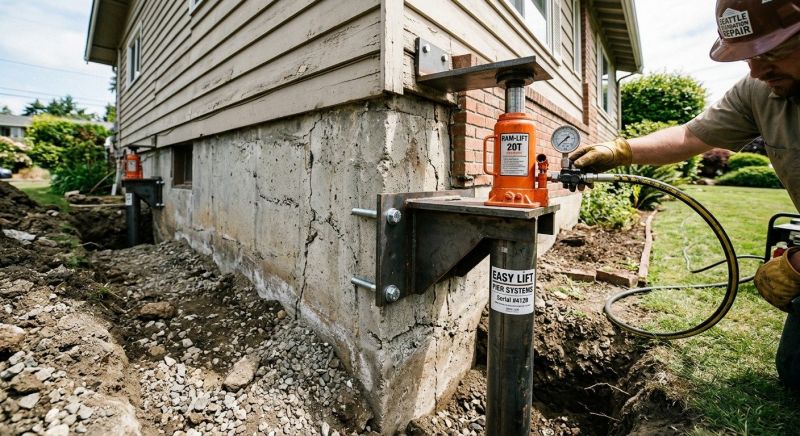Foundation Lifting in Seymour, CT