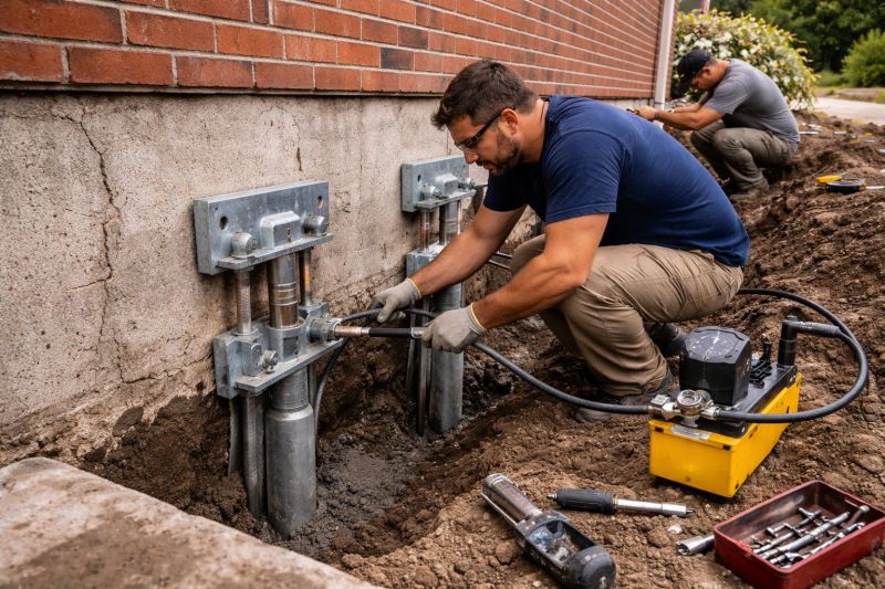 Foundation Repair in Bethany, CT