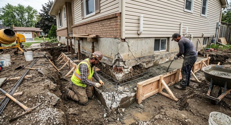 Foundation Repair in Hamden, CT