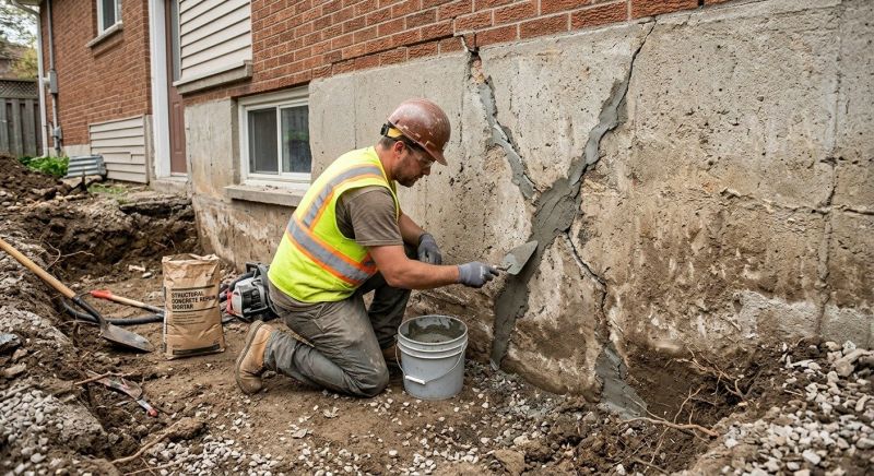 Foundation Repair in Higganum, CT