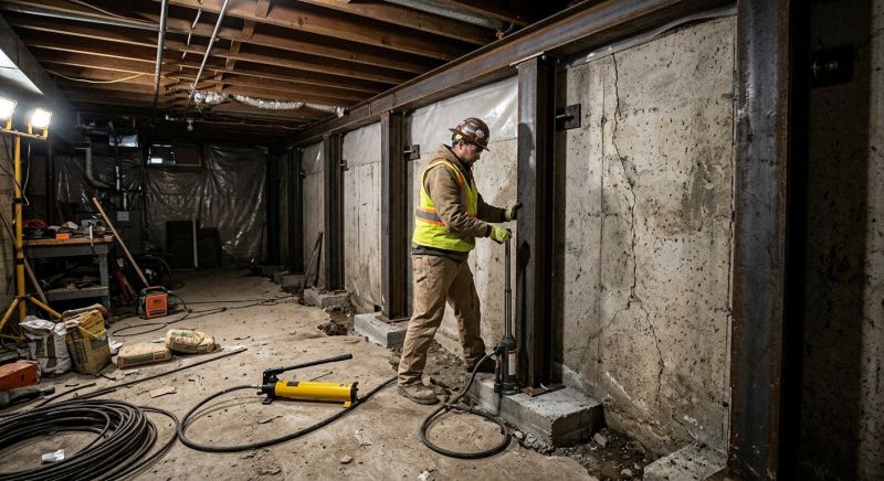 Foundation Stabilizing in Middletown, CT