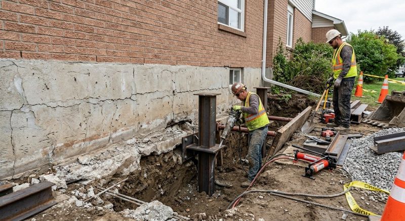 Foundation Structural Repair in Branford, CT