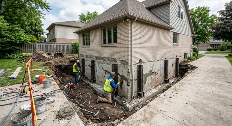 Foundation Structural Repair in East Lyme, CT