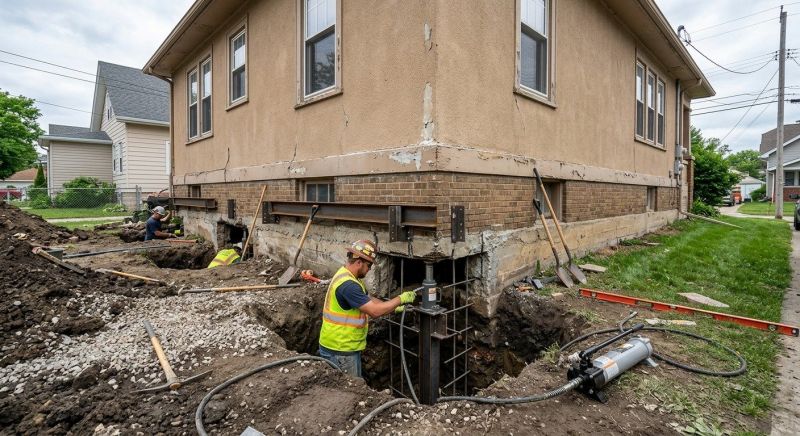 Foundation Underpinning in Guilford, CT