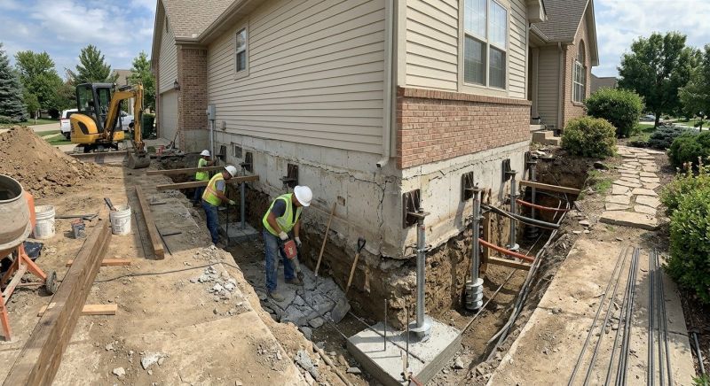 Foundation Underpinning in Guilford, CT