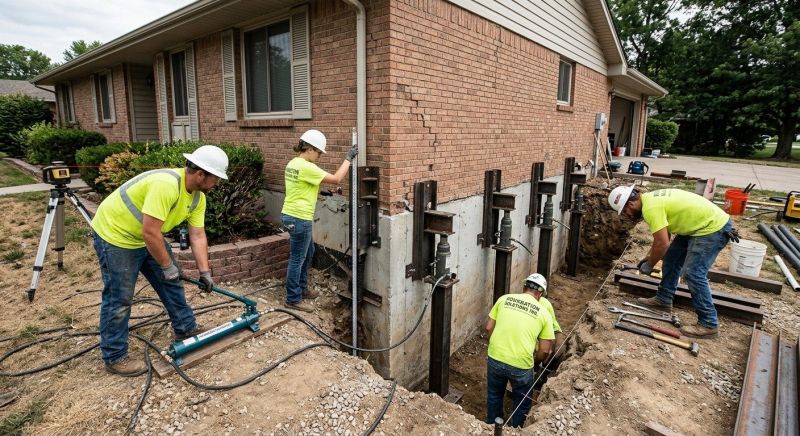 Home Foundation Leveling in East Hampton, CT