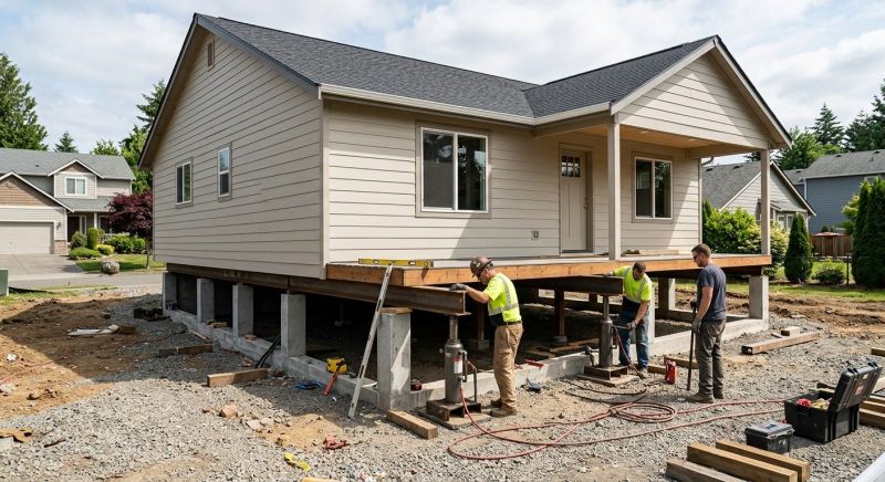 Home Foundation Leveling in East Lyme, CT