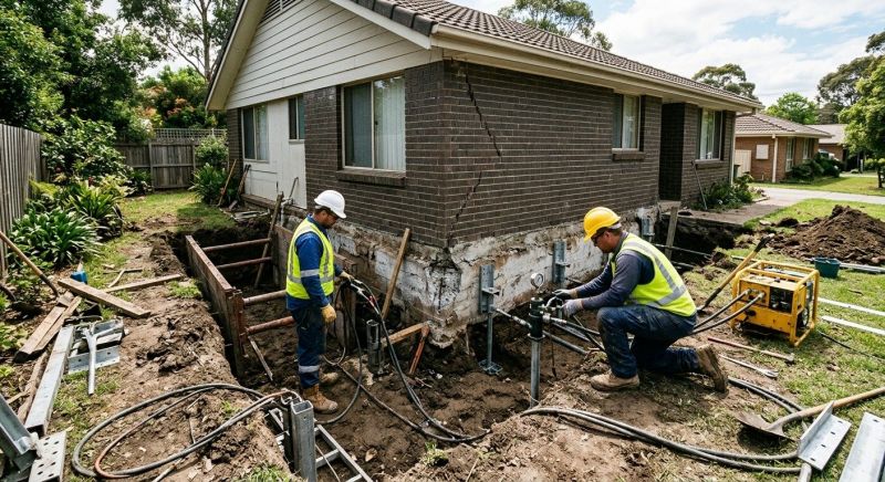 Home Foundation Repair in Bethany, CT