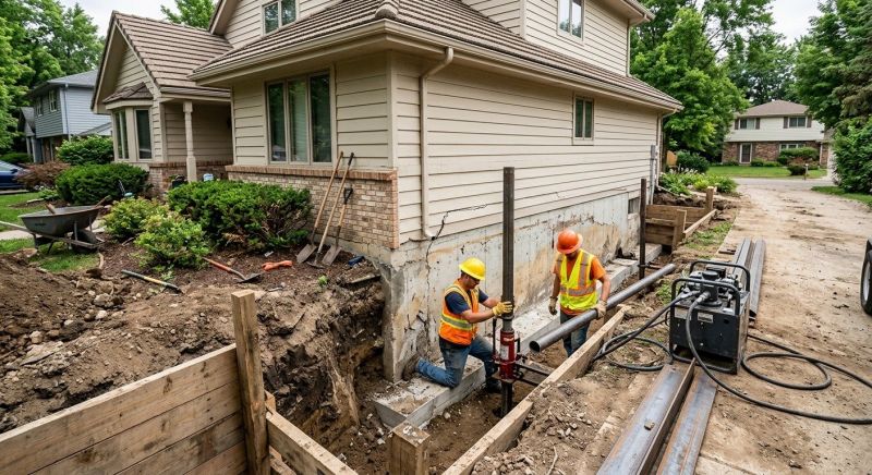 Home Foundation Repair in East Haven, CT