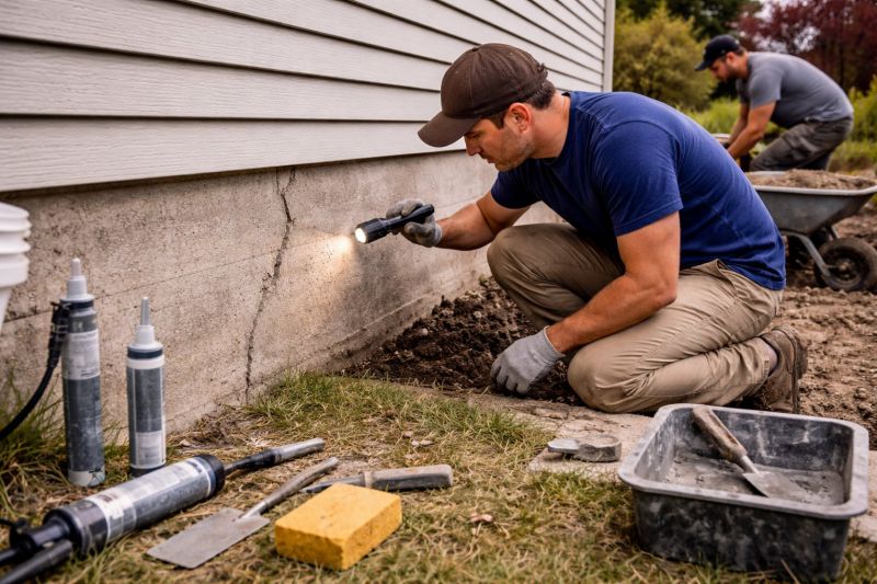 Home Foundation Repair in Shelton, CT