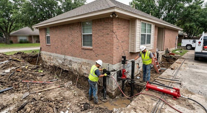 House Foundation Repair in Bethany, CT