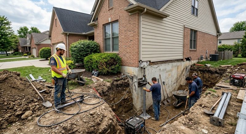 House Foundation Repair in North Branford, CT