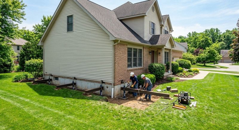 Settling Foundation Service in Guilford, CT