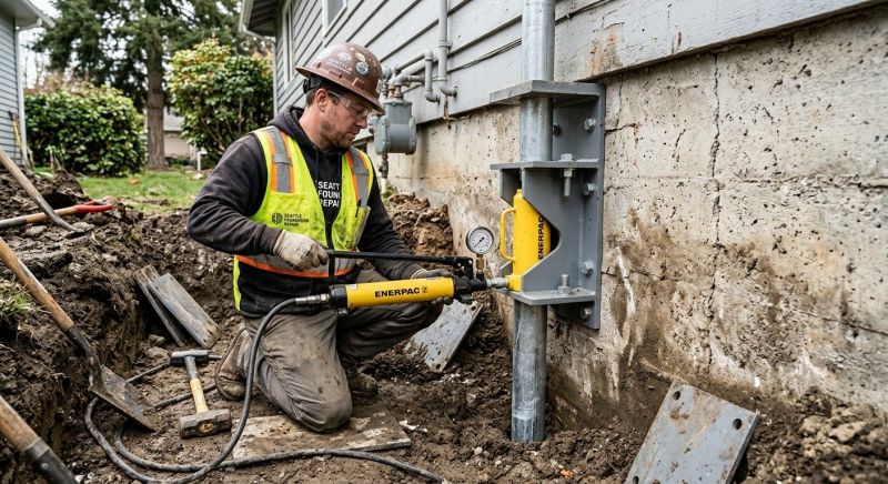 Settling Foundation Service in Meriden, CT
