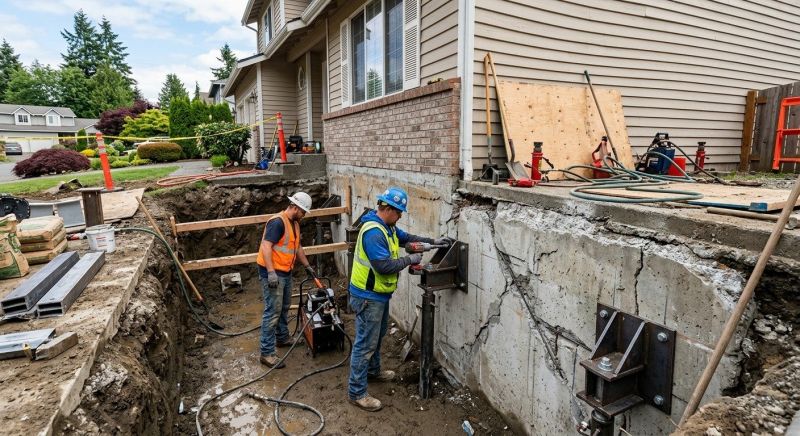 Structural Foundation Repair in Colchester, CT