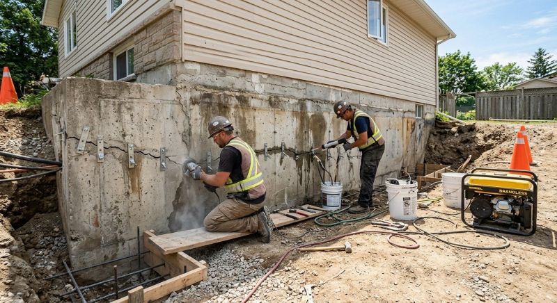 Structural Foundation Repair in Woodbridge, CT
